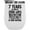 White, variant on 7 Years of Being Awesome, Months, Days, Hours, Minutes, Seconds, Stainless Steel 12oz Wine Tumbler