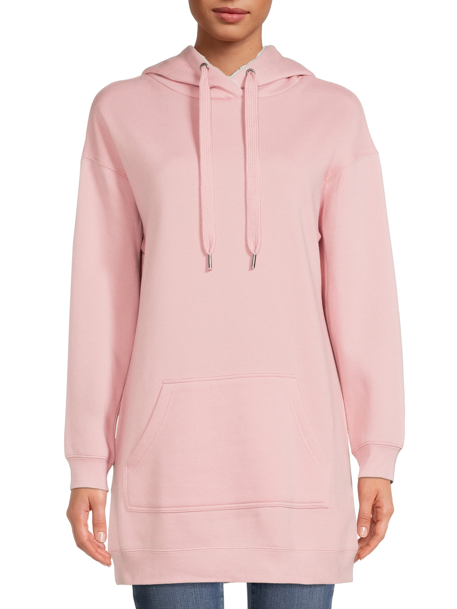 No Boundaries Juniors' Pullover Tunic Hoodie - Walmart.com