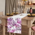 thumbnail image 2 of Table Runners 90 Inches Long Dress Scarves, Spring Floral Farmhouse Coffee/Dining/Kitchen Table Runner for Living Room, Pink Onion Dandelion Flowers Botanical 13x90 Inch, 2 of 9