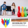 thumbnail image 3 of KALLORY 1Set Assorted Color Bowling Plaything Indoor Family Activity Safe Material, 3 of 5
