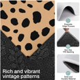 thumbnail image 3 of Brown and Black Of Leopard Print Kitchen Rugs Sets Of 3,Kitchen Runner Rugs Non Skid Washable,Decorative Kitchen Floor Mats for Kitchen,Sink,Laundry,17"x30"+ 17"x47" + 17"x59", 3 of 6
