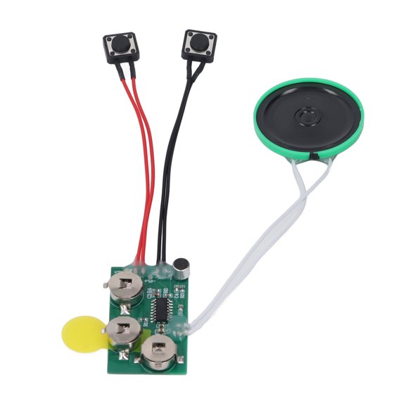 Recordable Voice Module, 4 Minutes Recording Loop Playback Voice Greeting Card Module  for Crafts