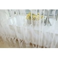 thumbnail image 5 of Zmeidao Sheer Curtain Tulle Window Voile Drape Valance 1 Panel Fabric, 5 of 6