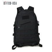 Tactical Black Backpack 35L