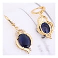 thumbnail image 2 of AAA Zircon Earrings 18K Gold Galvanization, 2 of 4