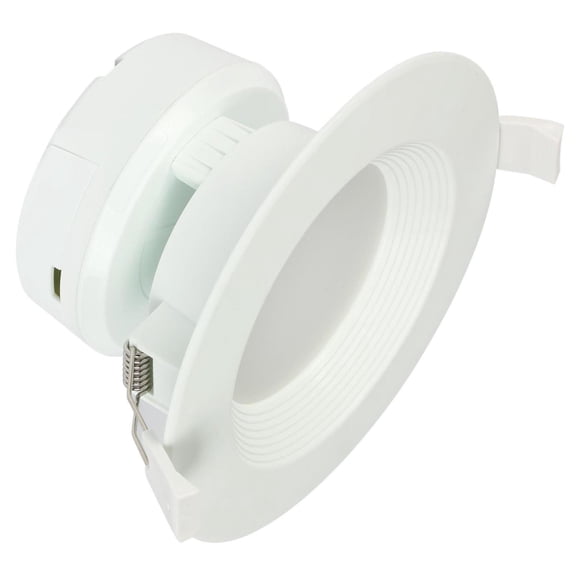 Westinghouse 5088000 4" Led Ic Rated Baffle Recessed Trim Canless Recessed Fixture - White
