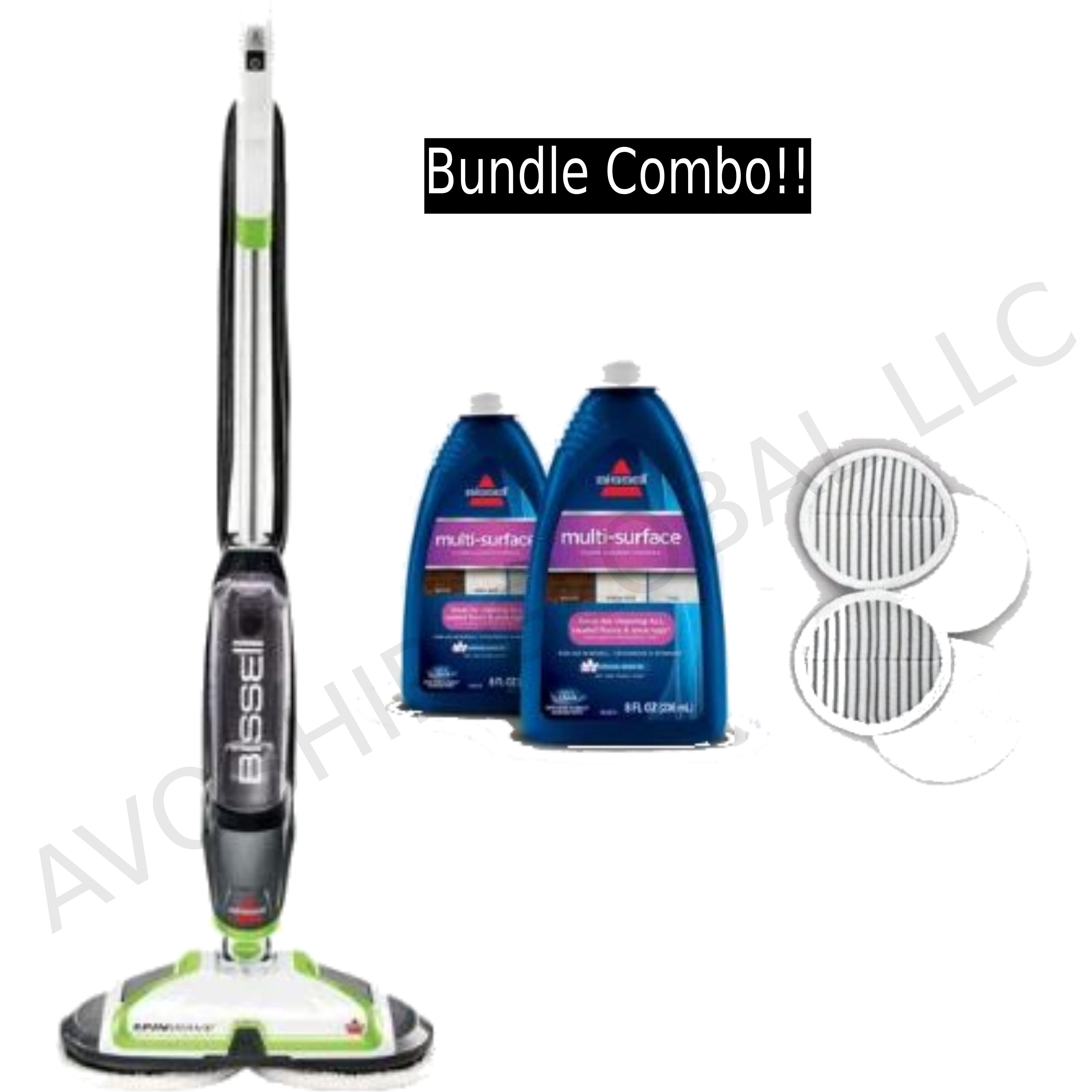Bissell SpinWave Hard Floor Spin Mop + 
