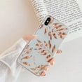 thumbnail image 3 of Phone Cover Plated Leaf Phone Case TPU Leaves Design Guard Shell, Replacement for iPhone 7/8 Plus, Gold Workhe, 3 of 9