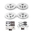 thumbnail image 2 of PowerStop Front and Rear Z26 Street Warrior Carbon-Fiber Ceramic Brake Pad and Drilled and Slotted Rotor Kit Fits: CHEVROLET Select Models K8900-26, 2 of 7