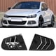 thumbnail image 2 of Funda de ventanilla lateral de carbono para coche para Scirocco 2009-2018 Afortunado Sencillez, 2 of 5