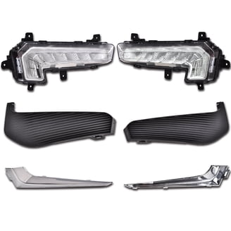 ECS-AUTO LED Fog Accent Lights With Sequential DRL For 2020-2022 Corolla SE XSE | Pair