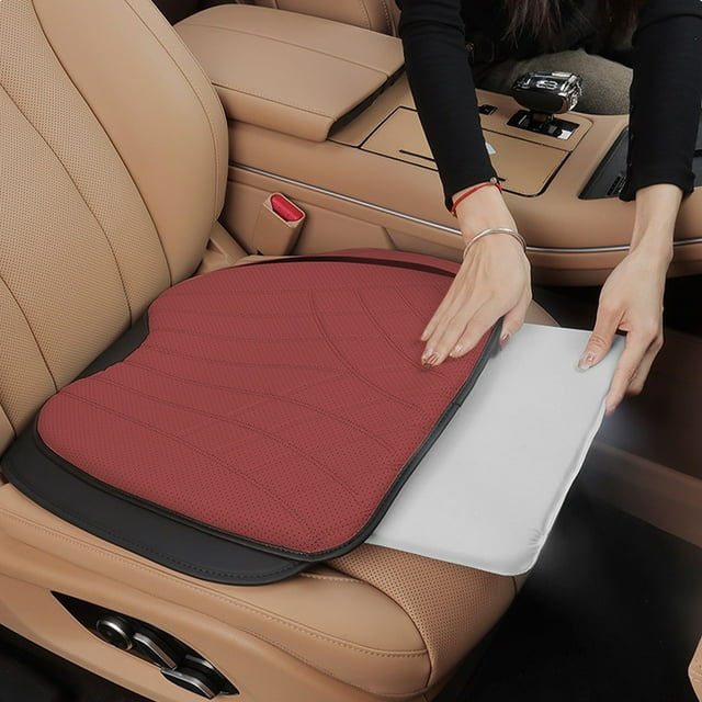 Car Height Boosting Pad, Ergonomic Seat Cushion for Short Drivers, Comfortable Car Seat Riser Pad for Better Road View, Universal Seat Lifter Cushion for Driving Safety and Comfort