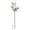 C, variant on 35in Hummingbird Rain Gauge with 5 Inch Glass Tube, Solar Rain Gauge with LED Lights Rain Water Gauge Decor for Patio, Garden Yard, Measuring Precipitation