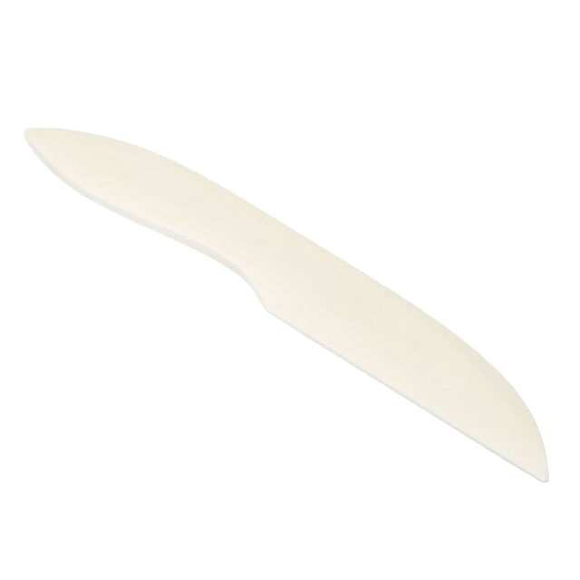 Unique Bargains Bone Folder Creaser, Paper Creaser Arc Shape Scoring Folding Creasing Origami Tool, White-2