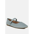 thumbnail image 2 of Iker classic denim pin buckle ballerinas, 2 of 10
