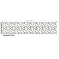 thumbnail image 3 of Floral Sofa Upholstery Fabric by the Yard, Different Style Branches with Leaves in Continuous Pattern, Decorative Fabric for DIY and Home Accents, White Charcoal Grey by Ambesonne, 3 of 5