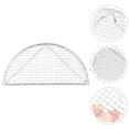 thumbnail image 3 of MasteelfCA 1Pc Stainless Steel Semicircular Frying Pan Shelf Heat-resistance Oil Drain Rack, 3 of 8