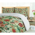 thumbnail image 5 of Ambesonne Floral Duvet Cover Sets, Vintage Colorful Ornate, 2-Queen, Multicolor, 5 of 7