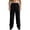 AJ10_Black, variant on Men'S Casual Baggy Sweatpants Wide Leg Drawstring Pants Fleece Lined Elastic Waistband Street Style Fall And Winter Fashion Trousers with Sides Pockets Light Gray M