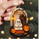 thumbnail image 2 of Linda Decoración de Halloween Wansheng Linda Lectura Esquina Colgante Decorativo Tablero Acrílico, 2 of 2