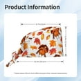 thumbnail image 5 of Salouo Thanksgiving Turkey Leaves Print Adjustable Working Caps,1 Pcs Working Hats Elastic Scrub Hats Elastic Tie Back Hats Unisex Nurse Scrub Cap Nurse Hats ,One Size, 5 of 7