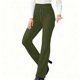 thumbnail image 1 of Pincandy Women's Solid Color Stretch Denim Leggings - 2 Pockets, Loose Wide Leg Fit, Perfect for Gym, Workout & Casual Wear, 1 of 7