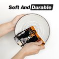 thumbnail image 4 of Sm:)e Black Cat Pumpkins Trick or Treat Halloween Kitchen Dish Towels Set of 2, 18x26 Inch, 4 of 6