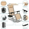 thumbnail image 3 of Ktaxon Zero Gravity Chair with Pillow and Cup Holder Four Styles for Chooice, 3 of 7
