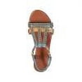 thumbnail image 5 of Njoeus Womens Wedge Sandals Summer Comfortable Casual Bohemian Beach Rhinestone Platform Shoes, 5 of 5