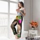 thumbnail image 5 of Fotbe Flower Crown Guinea Pig Pantalones de Pijama para Mujer, Pantalones de Dormir, Pantalones Pj con Cordón y Bolsillos-Small, 5 of 6