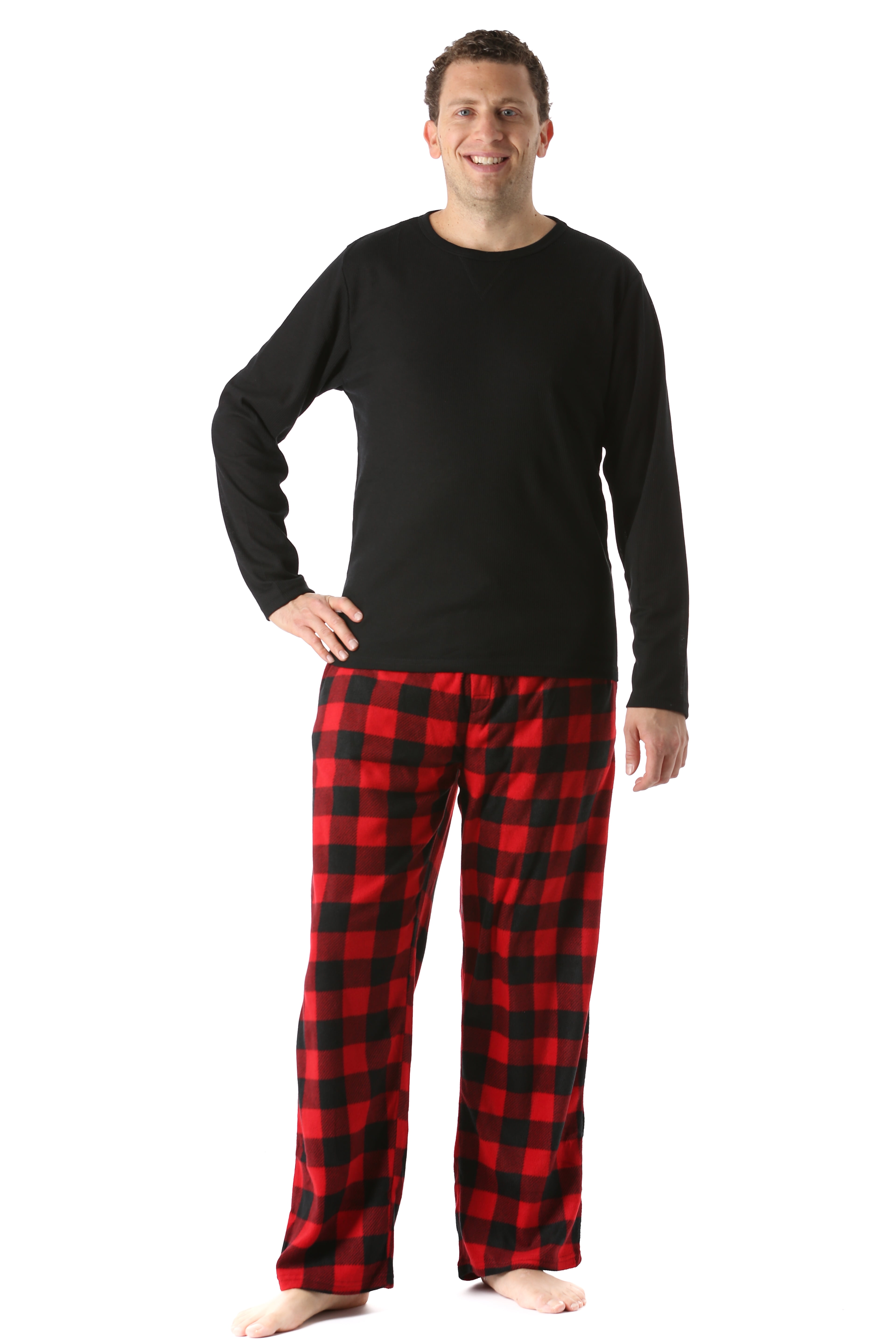 New Mens Flannel Fleece Pajama Pant Lounge Pants Size S M L XL XXL 