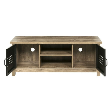 OneSpace - TV Cabinet for Most Flat-Panel TVs - Natural Oak