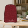 thumbnail image 5 of Easygdp Burgundy Floral Clear Backpack, Transparent Bookbag for School for Women Men, Capacity Clear Bag for College, Travel, 5 of 7