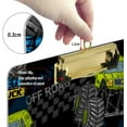thumbnail image 4 of FMSHPON Monster Truck Off Road Cool Clipboard Hardboard Wood Nursing Clip Board and Pull for Standard A4 Letter 13x9 inches, 4 of 5