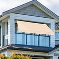thumbnail image 2 of Retractable Awning Khaki, 118.1"D x 47.2"W x(78.7 -118.1)"H, 2 of 12
