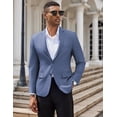 thumbnail image 2 of COOFANDY Mens Casual Blazer Slim Fit Formal Business Suit Jacket Two Button Lightweight, 2 of 5