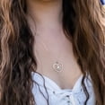 thumbnail image 2 of Iefil S925 Sterling Silver Birthstone Heart Pendant Necklace for Women, Dainty Graduation Gifts 2026, CZ Fine Jewelry, 2 of 7