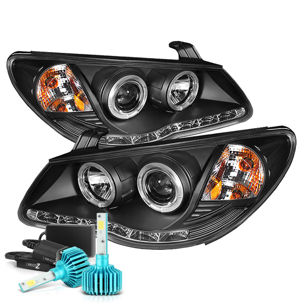 [For 20072010 Hyundai Elantra Sedan] LED Strip Halo Ring Black