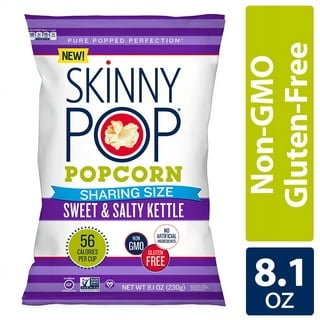 Skinny Pop Organic Popcorn Sea Salt Pure Popped Perfection, 14