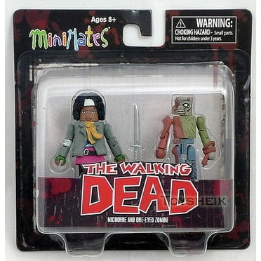 Mini Mates - The Walking Dead 2-Pack Figures Series 2 - MICHONNE & ONE-EYED ZOMBIE
