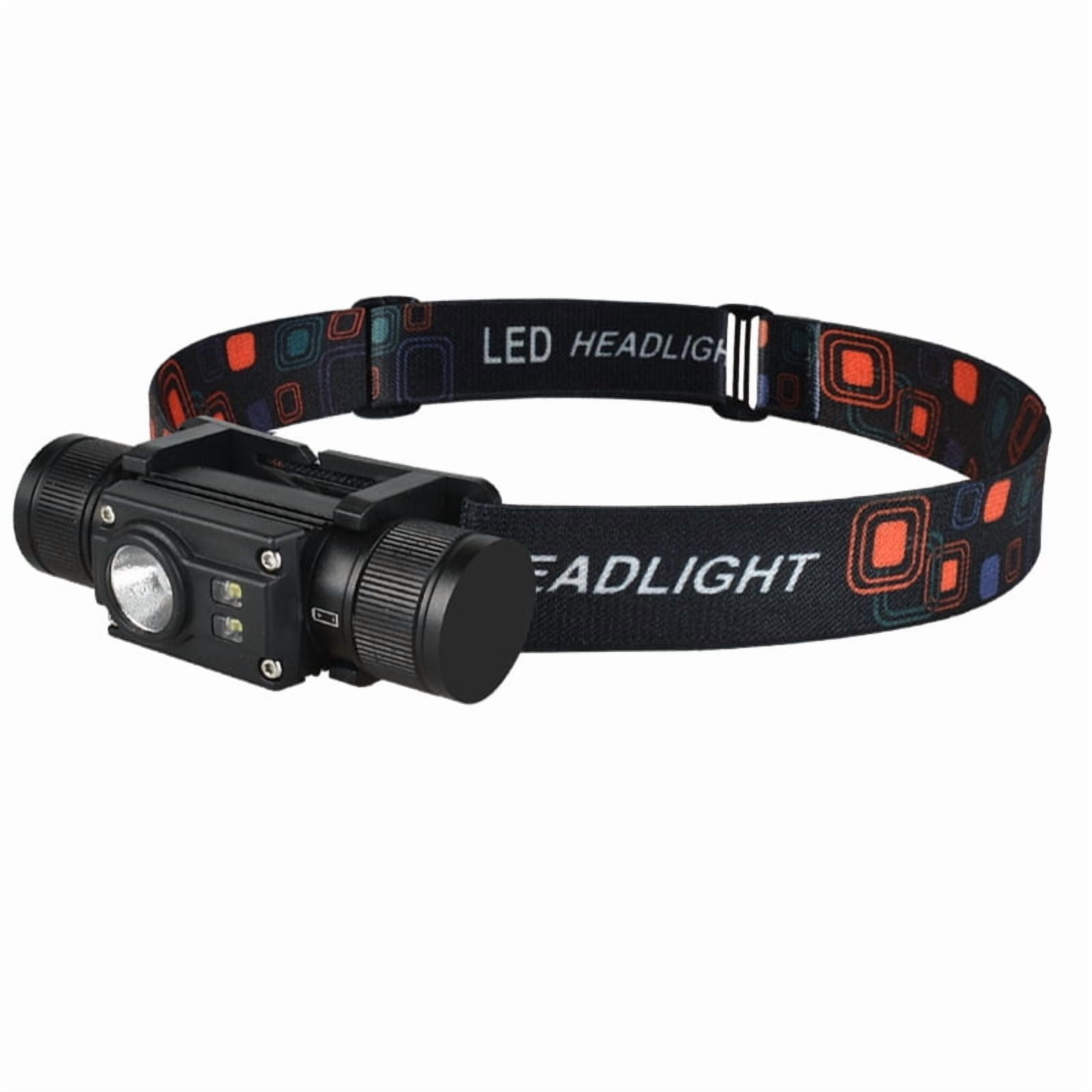 PINSAI 1800 Lumen Rechargeable Mini Flashlight with Magnet - Super Bright EDC Pocket Flashlight for Rescue, Camping