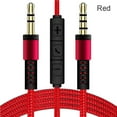 thumbnail image 1 of AUX Audio Cable Sound Adapter with Microphone Pure Sound Audio Lines for Phone Computer Laptop Speaker, 1 of 2