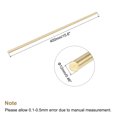 thumbnail image 2 of Unique Bargains 12mm Diameter 400mm Length Brass Solid Round Rod for DIY Craft 1pack, 2 of 4