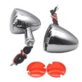 thumbnail image 1 of Motorcycle Turn  Light, Waterproof LED Turn  with Premium Light Tubes for Motorcycle, Front Turn  Lamp Made of  Aluminum Alloy, Easy to Install, Impact, 1 of 8