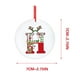 thumbnail image 1 of Decoraciones Del Árbol de Navidad con 26 Letras Del Alfabeto, Rojo Acrílico Fawn Colgante Ornamentos para el Hogar, Decoración Personalizada Del Árbol de Navidad para la Temporada de Vacaciones, 1 of 4