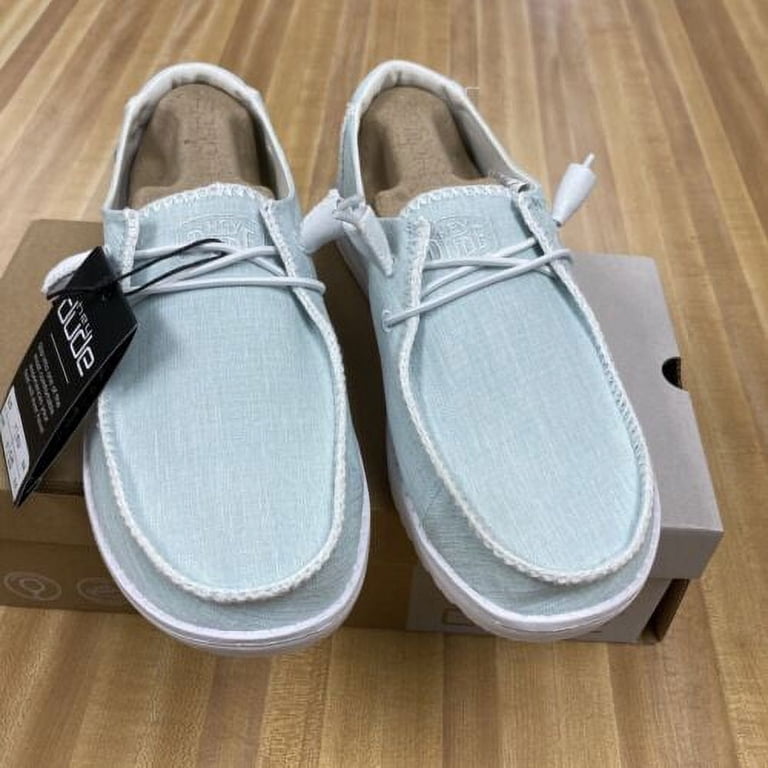 Hey Dude Wendy Crafted Boho | Scarpe Donna Blu, Taglia 9 US | Casual, Traspiranti Con Laccio Elastico