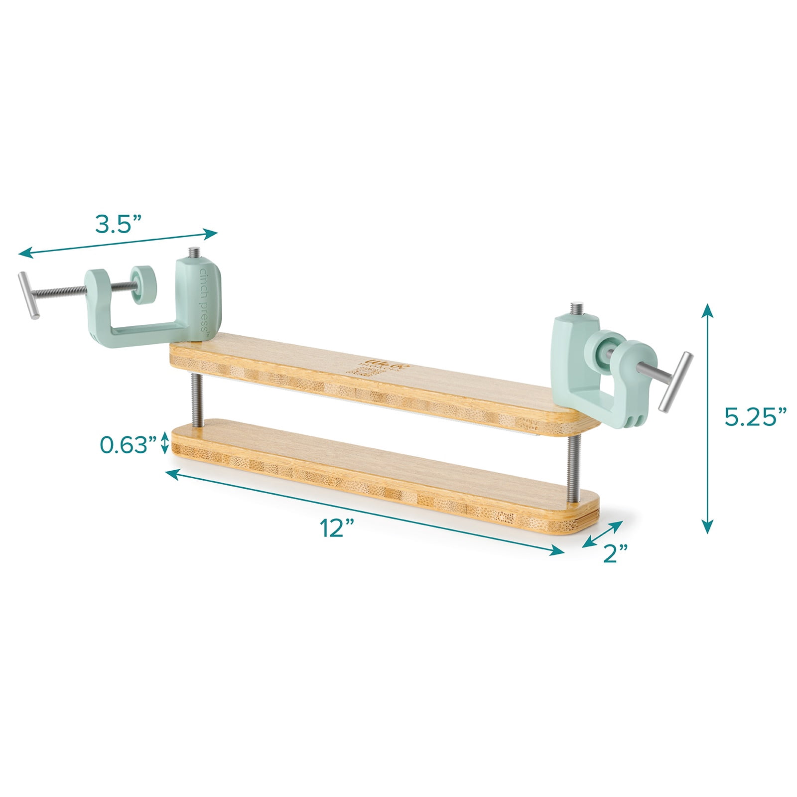 We R Makers Cinch Book Press - Durable Bamboo & Steel Bookbinding Tool