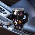 thumbnail image 5 of 40oz Tumbler,Halloween Gnome Witches with Spooky Elements Insulated Tumblers with Removable Handle,Stainless Steel Double Vacuum Coffee Tumbler Cup with Straw for Home,Office,Travel,Party, 5 of 5