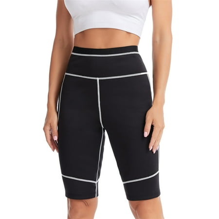 

Yuelianxi Women Yoga Exercise Stomach Hip Lift Pants Profuse Sweat Body Sculpting Pants