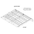 Wooden Queen Size Floating Platform Bed Frame, Modern Low Profile
